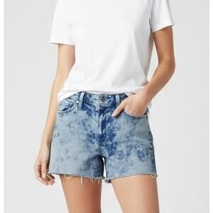 Universal Thread Size 8 29 Cut Off Shorts Blue Tie Dye High Rise Midi